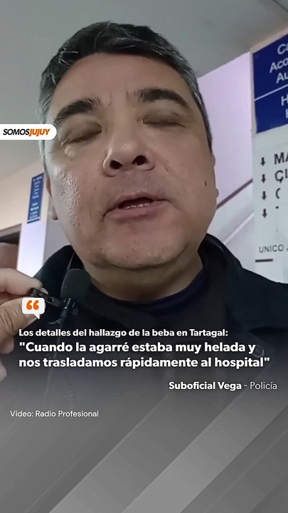 Policía que trasladó a la beba robada hasta el...