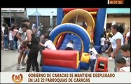 Habitantes de Antímano en Caracas disfrutaron de actividades recreativas por el del día del niño