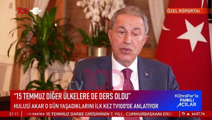 Hulusi Akar, 15 Temmuz’u anlatırken gözyaşı döktü
