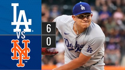 Resumen Dodgers de Los Ángeles vs Metropolitanos de Nueva York | MLB 14-07-2023