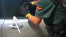 Cane in auto sotto il sole, salvato