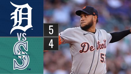 Resumen Tigres de Detroit vs Marineros de Seattle | MLB 14-07-2023