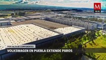 Extienden paros por falta de componentes en Volkswagen Puebla