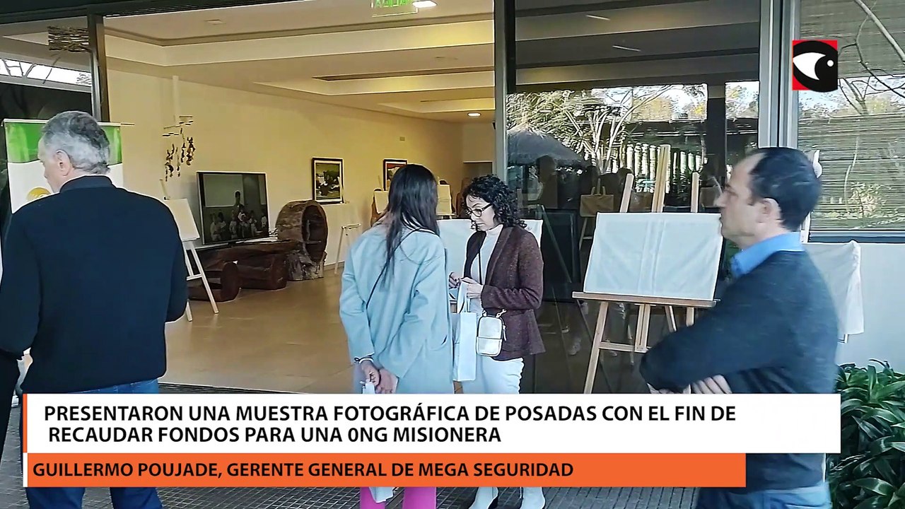 Presentaron una muestra fotográfica de Posadas con el fin de recaudar fondos para una 0NG misionera