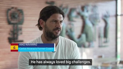 'He loves big challenges' - Alcaraz's former coach on the Wimbledon final
