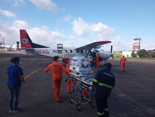 Resgate aeromédico transfere bebê de João Pessoa para seguir tratamento perto da família, em Cajazeiras