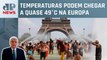 EUA, Europa e Japão enfrentam ondas de calor extremas; Marcelo Favalli explica