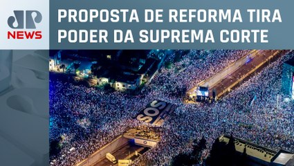 Israel tem novos protestos contra reforma judicial do país