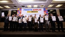 Inicia la segunda etapa en el Frente Amplio por México con la recolección de firmas para elegir candidato único