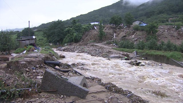 [날씨] 오늘 남부 중심 집중 호우...내일까지 200mm 더 온다 / YTN