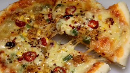 Chicken Pizza | Double Cheese Pizza
