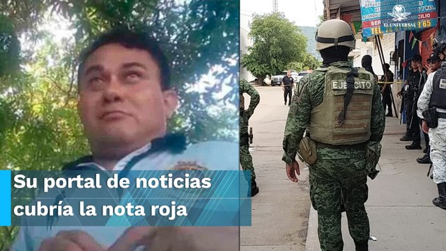 Asesinan a Nelson Matus, director y fundador de Lo Real de Guerrero