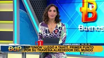 Asi fue la llegada del BAP Unión a Tahití en su primer arribo