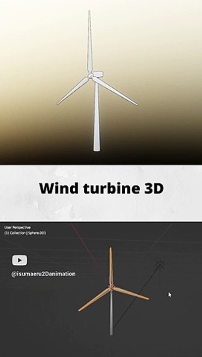 Solar-Wind Synergy: Harnessing 3D Wind Turbines for Maximum Energy Generation #windturbines #wind #turbines