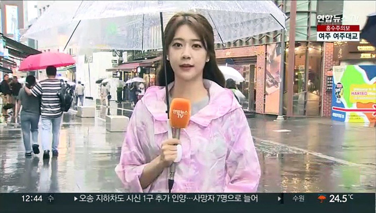 [날씨] 충청 이남 호우경보…시간당 60㎜ '폭우'