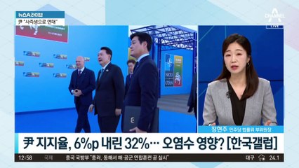 기시다 만난 尹 “방사성 농도 초과 시 즉각 방류 중단”
