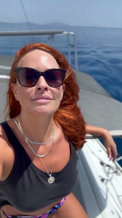 Το ξεχωριστό καλοκαίρι της Σίσσυ Χρηστίδου: Οι διακοπές με ιστιοπλοϊκό και οι καταδύσεις