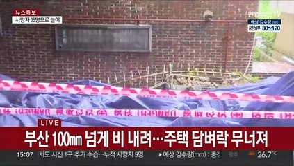 호우경보 부산, 피해 늘어…삼랑진교 홍수주의보