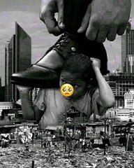 Rich vs poor Art with deep meaning