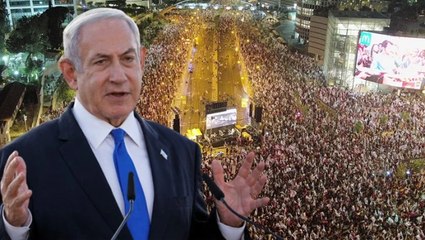 Netanyahu hastanede, halk sokaklarda! Yargı paketine karşı çıkan İsrailliler yeniden meydanlara indi