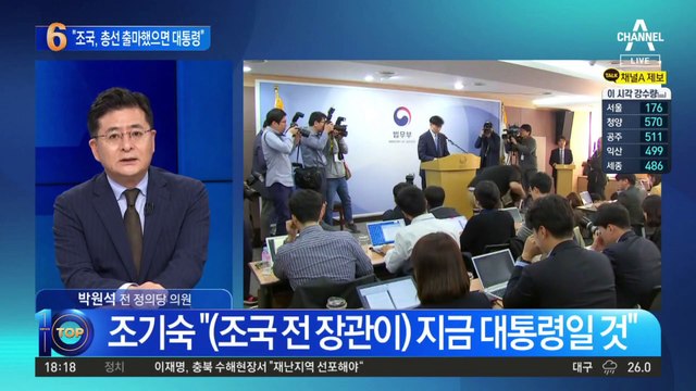 조기숙 전 청와대 홍보수석 “조국, 총선 출마했으면 대통령”