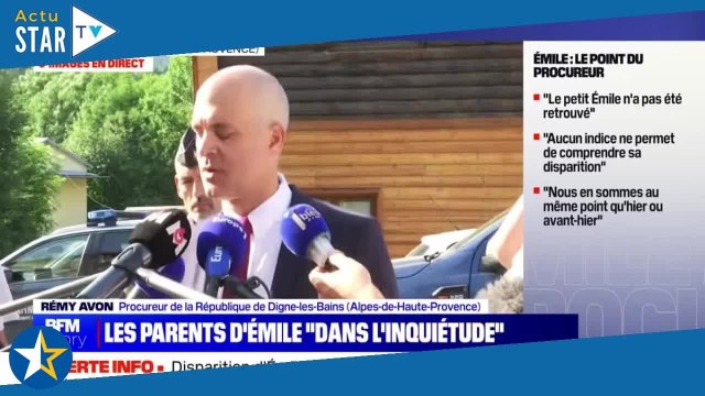 Disparition d'Emile, 2 ans : Le pronostic vital est très, très engagé , nouvelles informations glaç