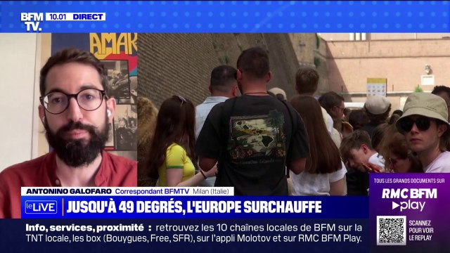 En Italie, 6 personnes mortes et 16 villes en alerte rouge à cause de la canicule