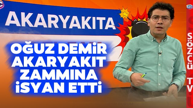 Oğuz Demir'i Çileden Çıkaran Dev Akaryakıt Zammı! İsyan Etti Gabar'daki Petrol Hatırlattı
