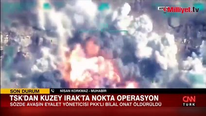 TSK'dan Kuzey Irak'ta nokta operasyon