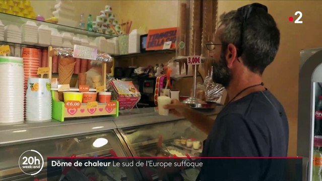 Canicule : France 2 réalise un tour du monde des températures record atteintes - Le thermostat dépasse parfois les 44 degrés !