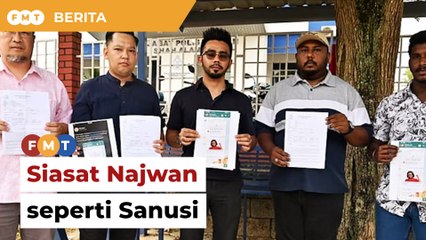 Gesa siasat Najwan seperti Sanusi meski telah mohon maaf
