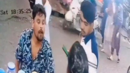 अलीगढ़: बेखौफ बदमाशों ने युवक को मारी गोली, सीसीटीवी में कैद हुई लाइव घटना