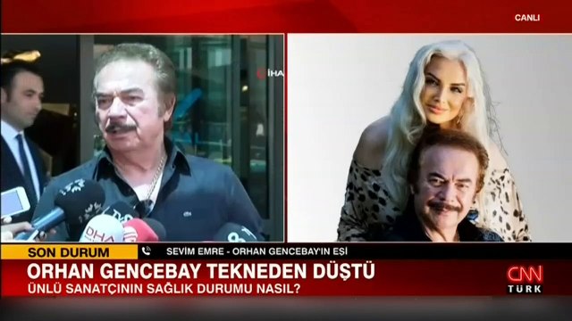 Orhan Gencebay tekneden düştü! Sevim Emre Gencebay son durumunu açıkladı