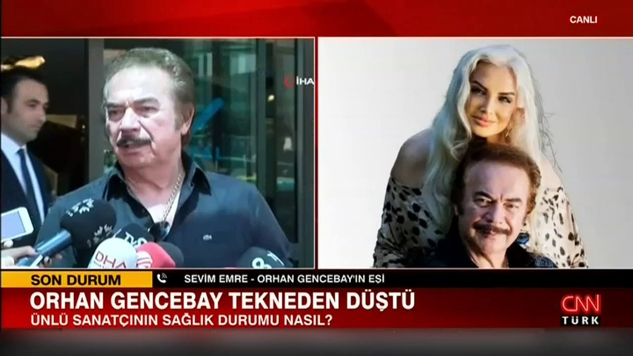 Orhan Gencebay tekneden düştü! Sevim Emre Gencebay son durumunu açıkladı
