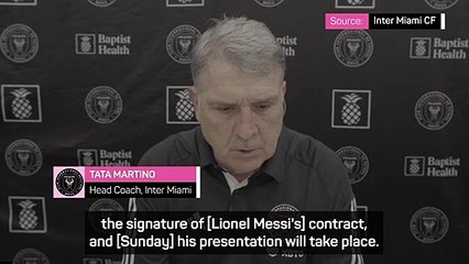 Messi signature marks exciting future for Inter Miami - Martino