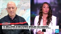Méga-feux au Canada: les pompiers français toujours sur place