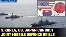 Japan, South Korea, US hold joint drills after North Korea’s ICBM launch | Oneindia News