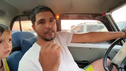 Çöl sıcaklarıyla baş edemedi, otomobiline ev tipi klima taktırdı