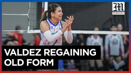 Alyssa Valdez regaining old form