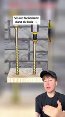 Visser dans du bois facilement 