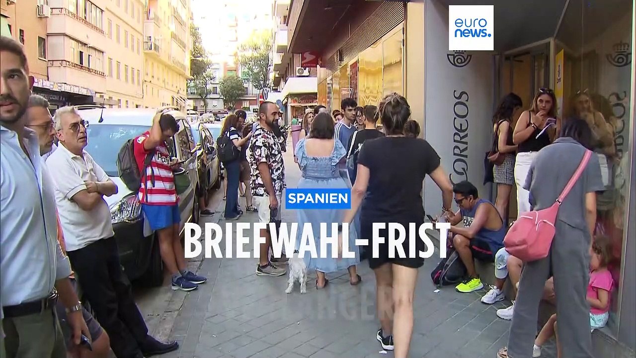 Andrang bei der Briefwahl: 1,4 Millionen Spanier:innen haben schon gewählt