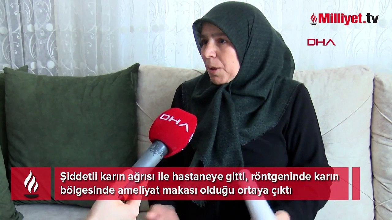 Şiddetli karın ağrısı ile hastaneye gitti! Haya...