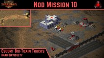 How to Beat C&C Tiberian Sun Nod Mission 10: Escort Bio-toxin Trucks - Hard - HD