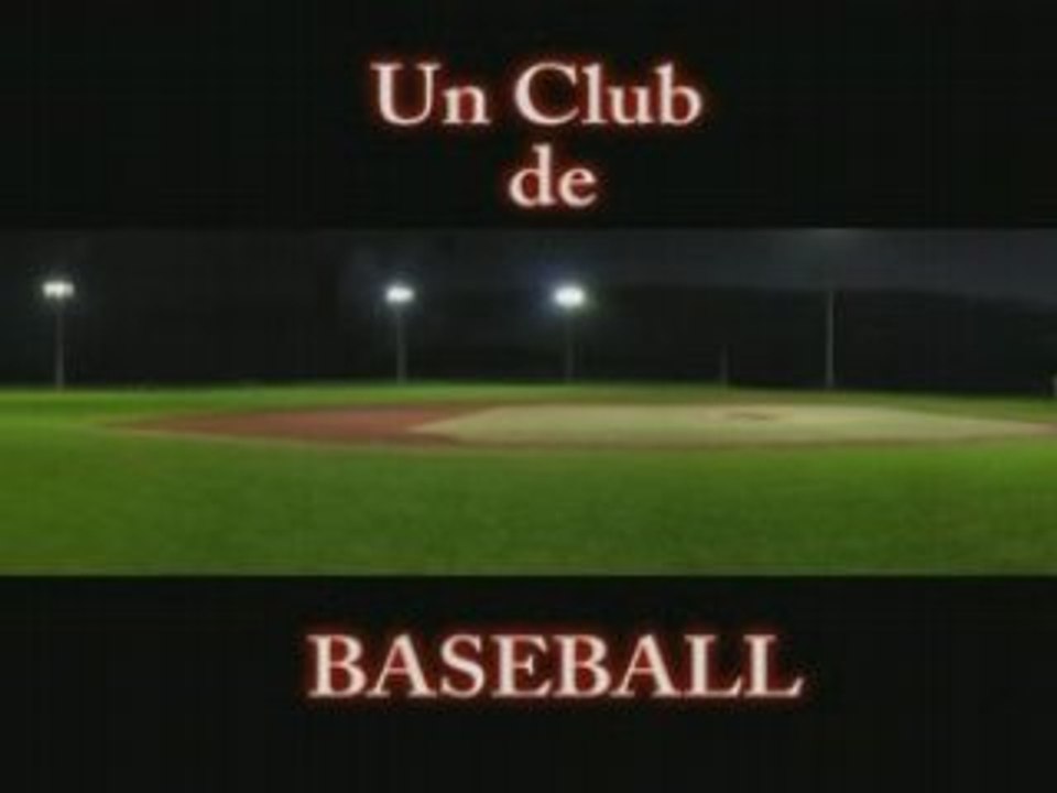 Présentation du Club de baseball