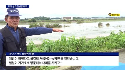 “며칠째 바다 됐다”…전국 곳곳 제방 붕괴