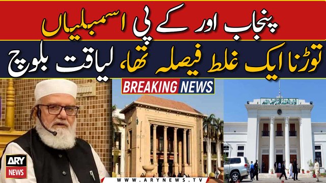 Dissolving Punjab, KP assemblies was wrong decision of PTI: Liaquat Baloch