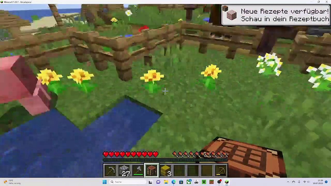 Ich spiele Minecraft (Part 1) (Deutsch)