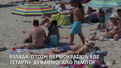 Ελλάδα: Μελτέμια και πολύ υψηλός κίνδυνος εκδήλωσης πυρκαγιάς- Από Πέμπτη 43 βαθμοί Κελσίου