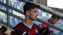 LUBLİYANA - Trabzonspor-NK Celje maçının ardından - Kerem Şen