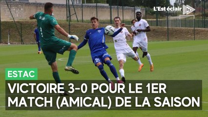 L'Estac remporte son premier match (amical) de la saison